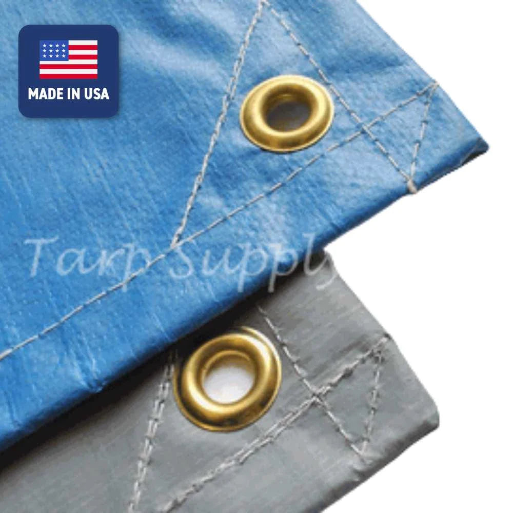 Super Duty Blue Reinforced Poly Tarps