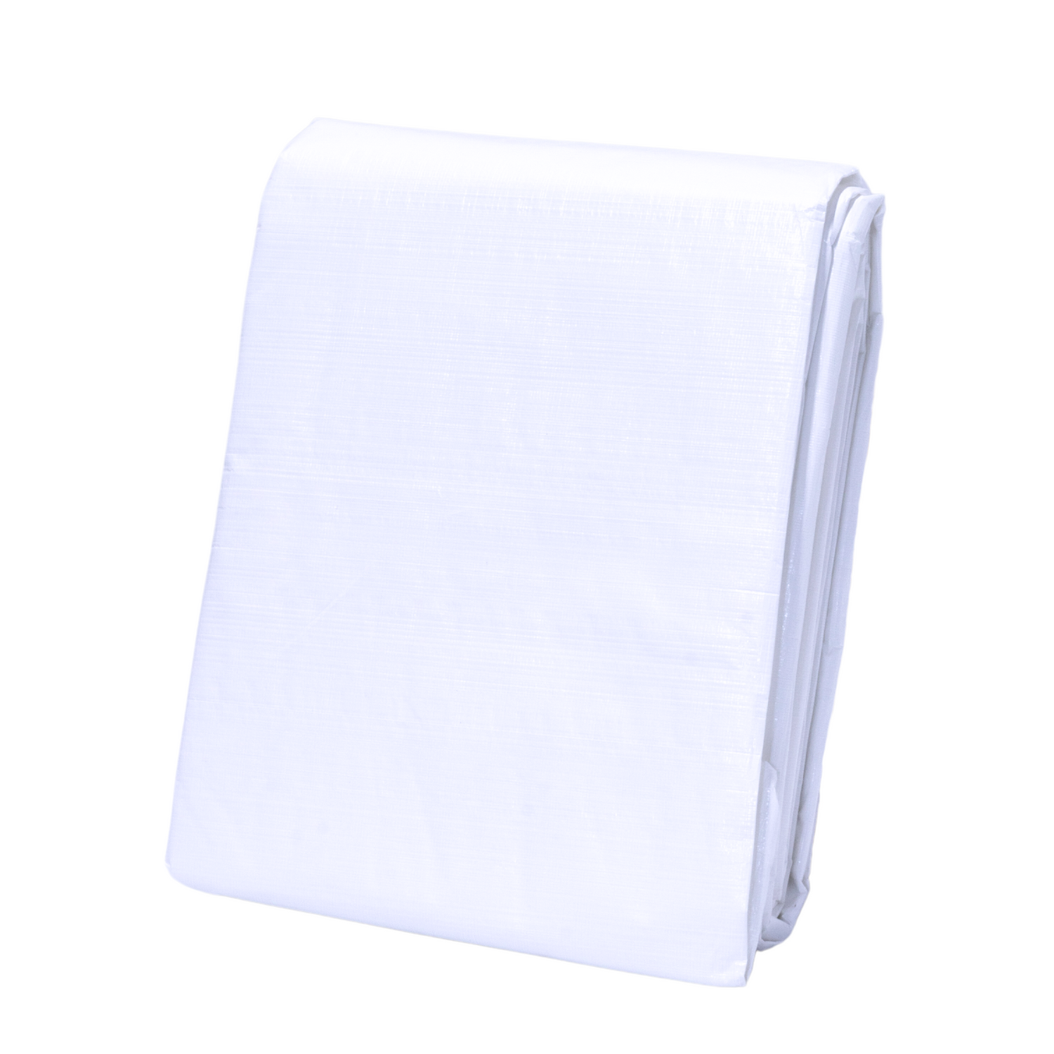 8'x20' Heavy Duty White Poly Tarp