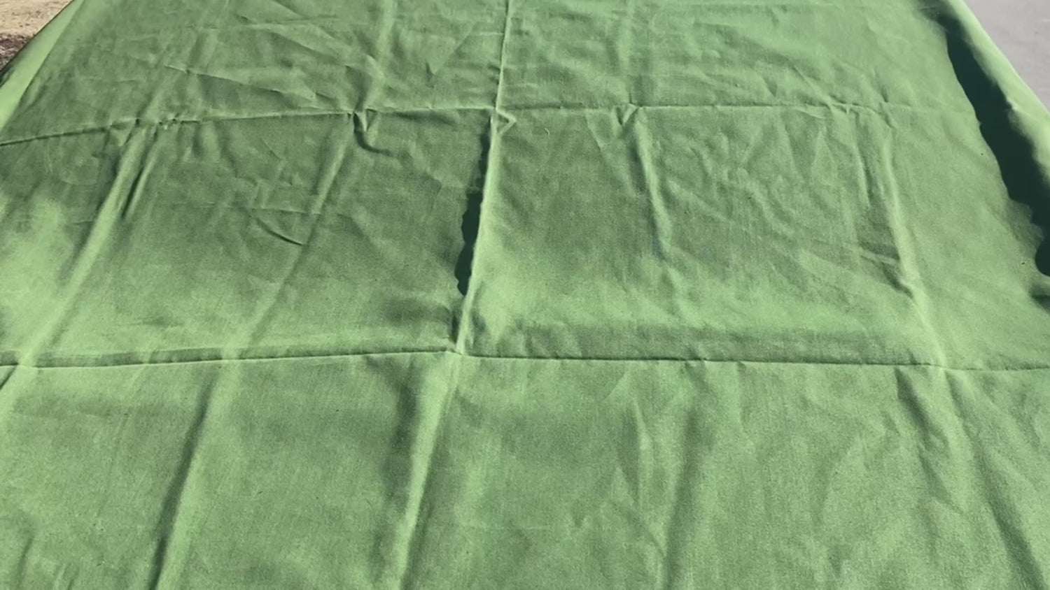 30'x40' Green Polyester Canvas Tarp